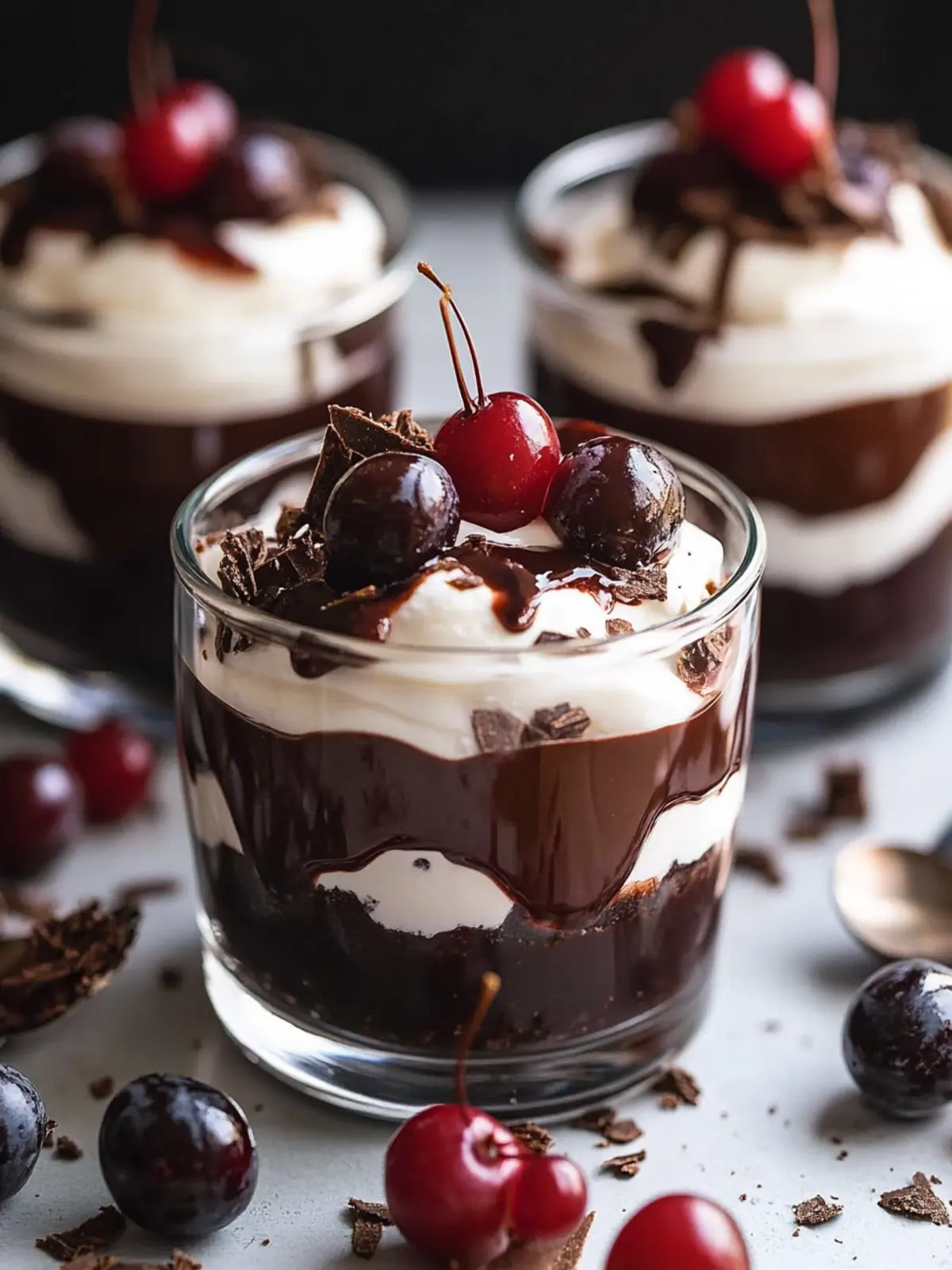 Decadent Black Forest Dessert Cups You’ll Love to Make 3 Black Forest Dessert Cups