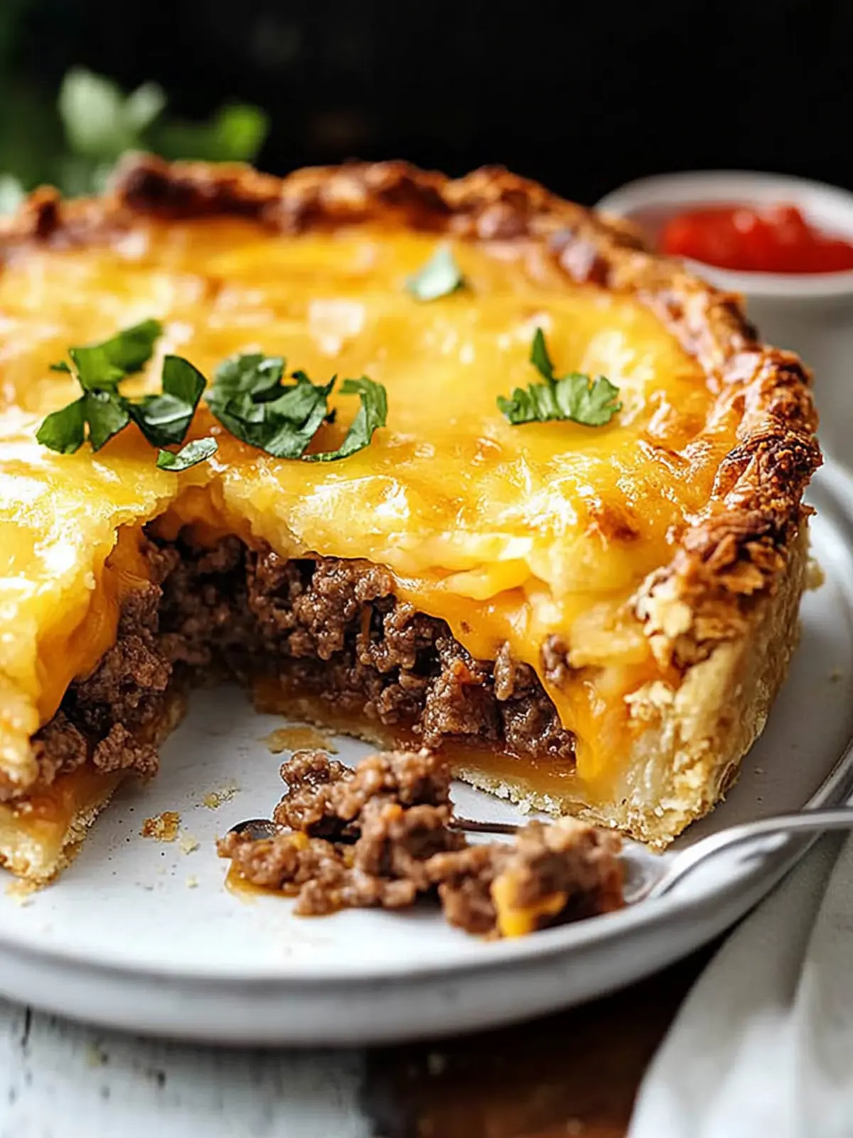 Cheeseburger Pie: Delicious Twist on Comfort Food Bliss 3 Cheeseburger Pie