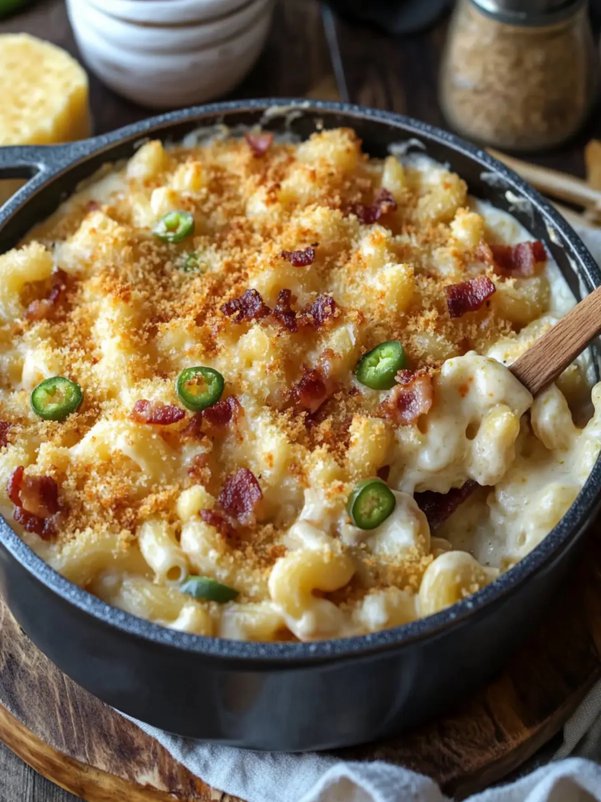Bacon Jalapeño Mac n' Cheese: A Spicy Comfort Food Delight 3 Bacon Jalapeño Mac n' Cheese