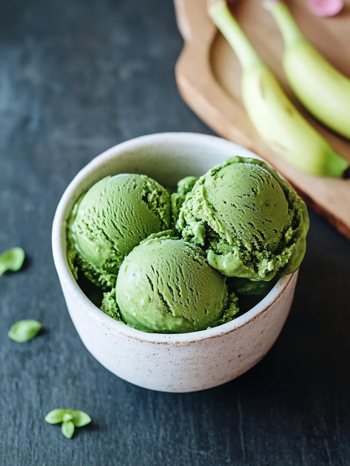 Deliciously Creamy Matcha Banana Ice Cream You’ll Love 2 Matcha Banana Ice Cream