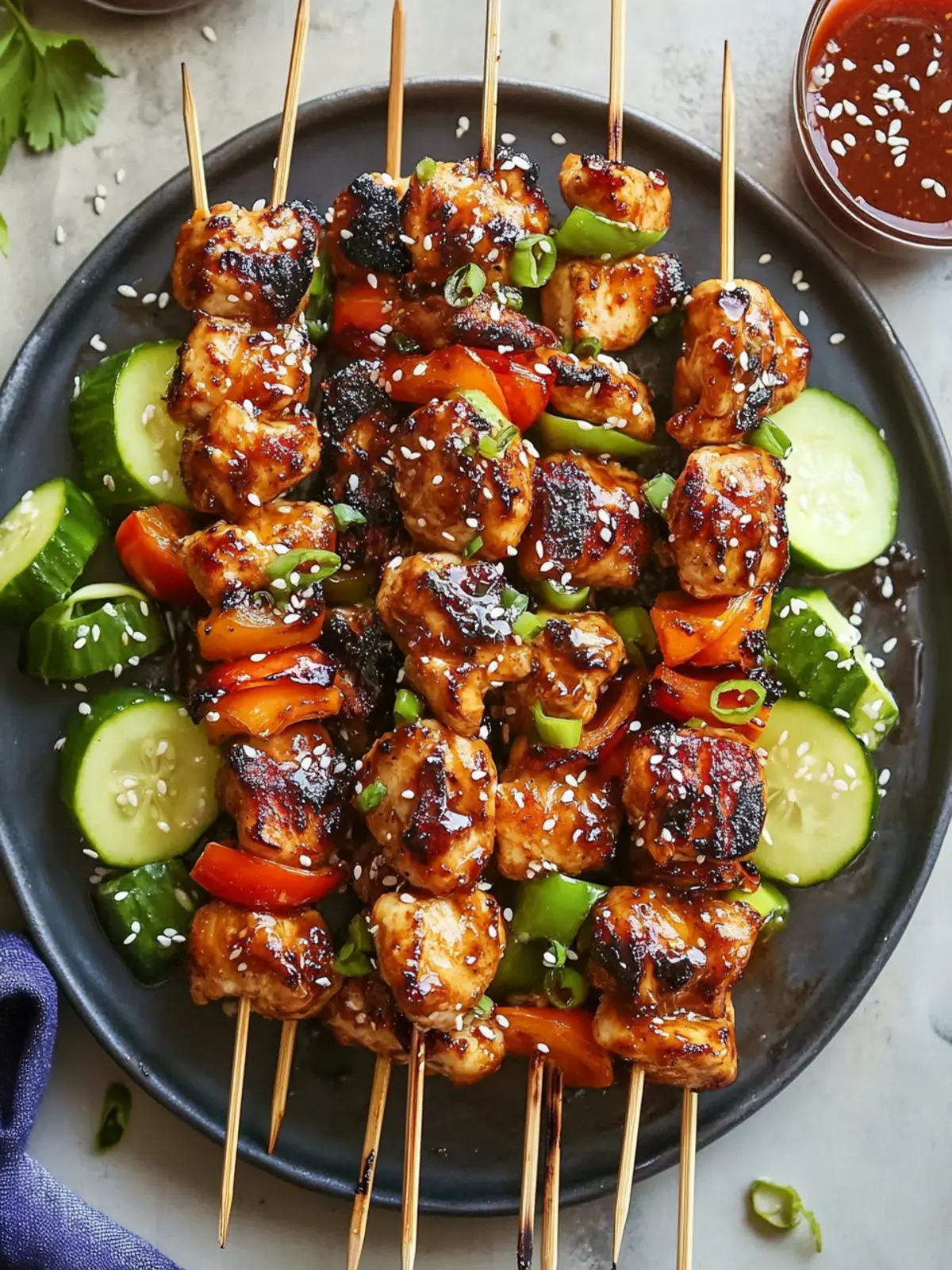 Irresistible Sesame Chicken Kabobs for Your Grill Nights 2 Sesame Chicken Kabobs