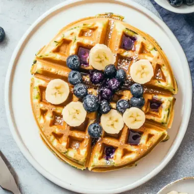 Healthy Banana Oatmeal Blueberry Zucchini Waffles That Wow 10 Banana Oatmeal Blueberry Zucchini Waffles