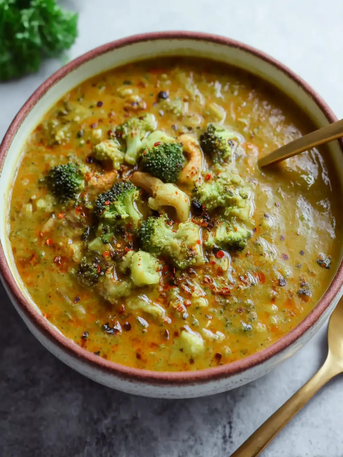 Spiced Healthy Broccoli Soup that Heals and Delights Your Soul 4 Spiced Healthy Broccoli Soup