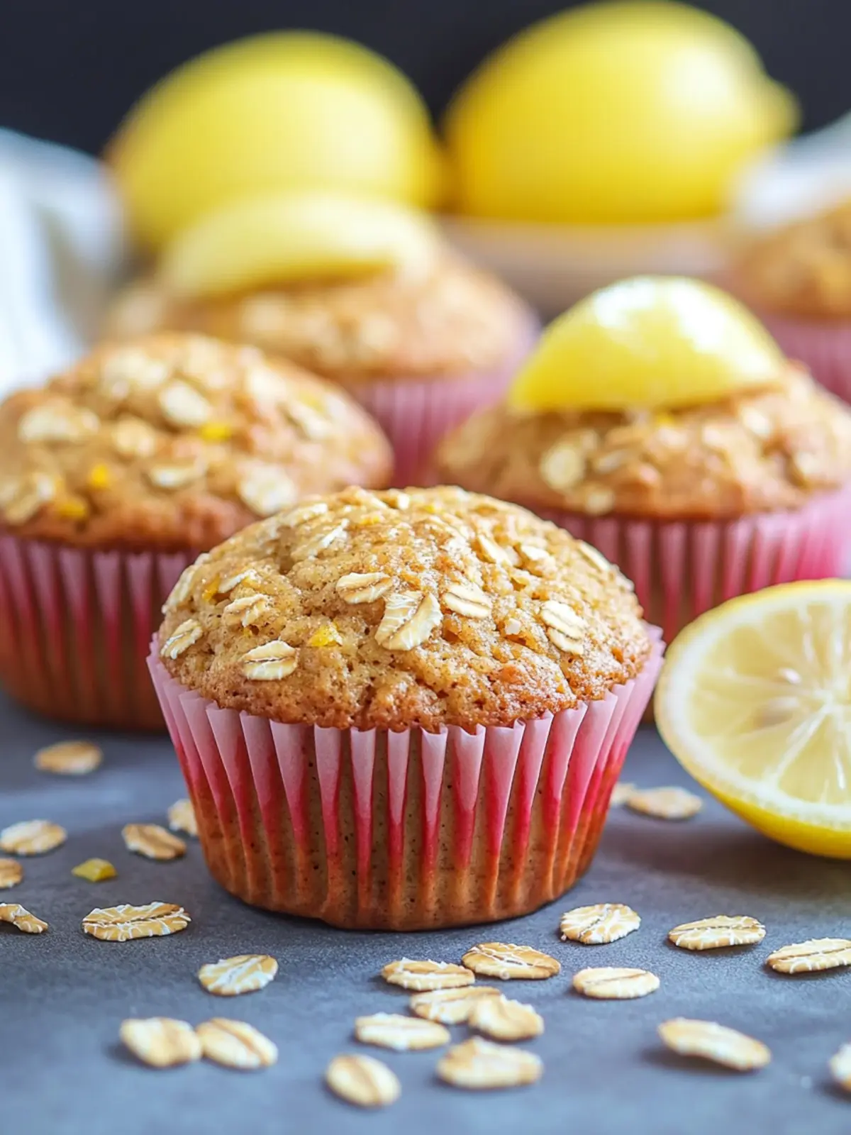 Zesty Lemon Oatmeal Muffins That Brighten Your Morning 5 Lemon Oatmeal Muffins