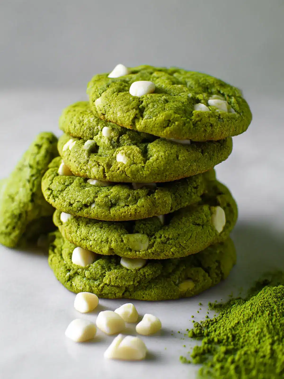 Delicious Matcha Cookies With White Chocolate You Can't Resist 4 Matcha Cookies With White Chocolate