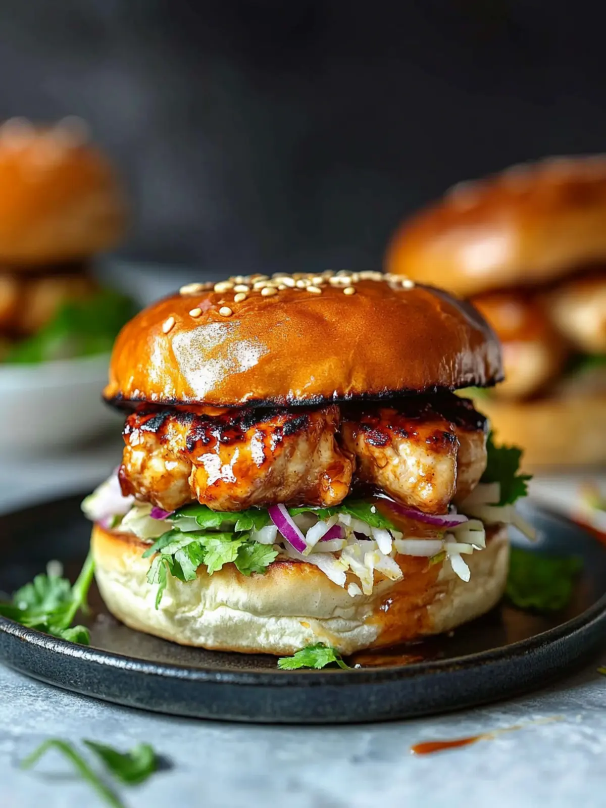 Savory Chicken Teriyaki Burgers for Homemade Comfort 4 Chicken Teriyaki Burgers