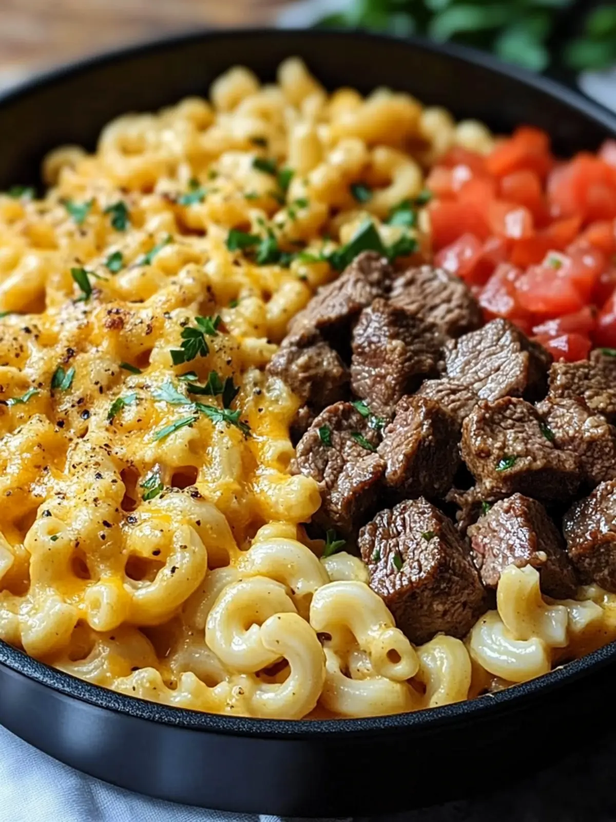 Steak & Pepper Jack Queso Mac: The Ultimate Comfort Bowl 4 Steak & Pepper Jack Queso Mac
