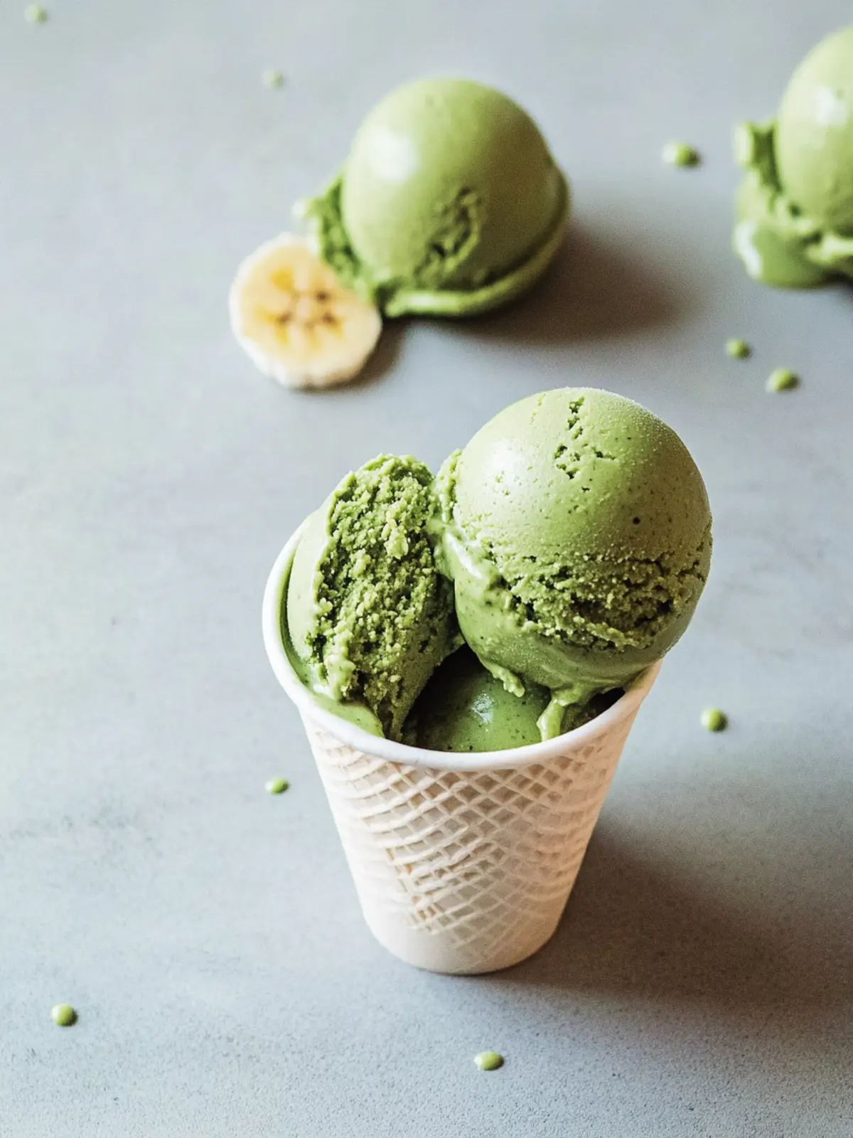 Deliciously Creamy Matcha Banana Ice Cream You’ll Love 4 Matcha Banana Ice Cream
