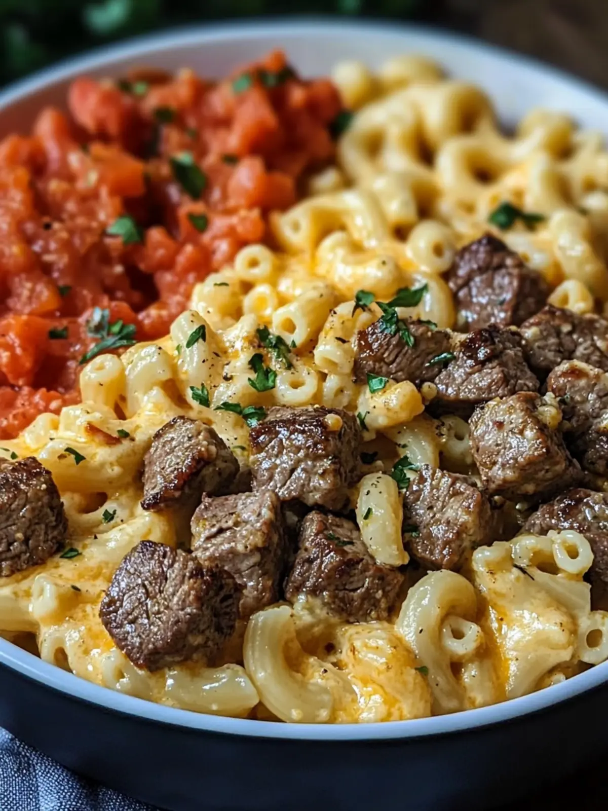 Steak & Pepper Jack Queso Mac: The Ultimate Comfort Bowl 2 Steak & Pepper Jack Queso Mac