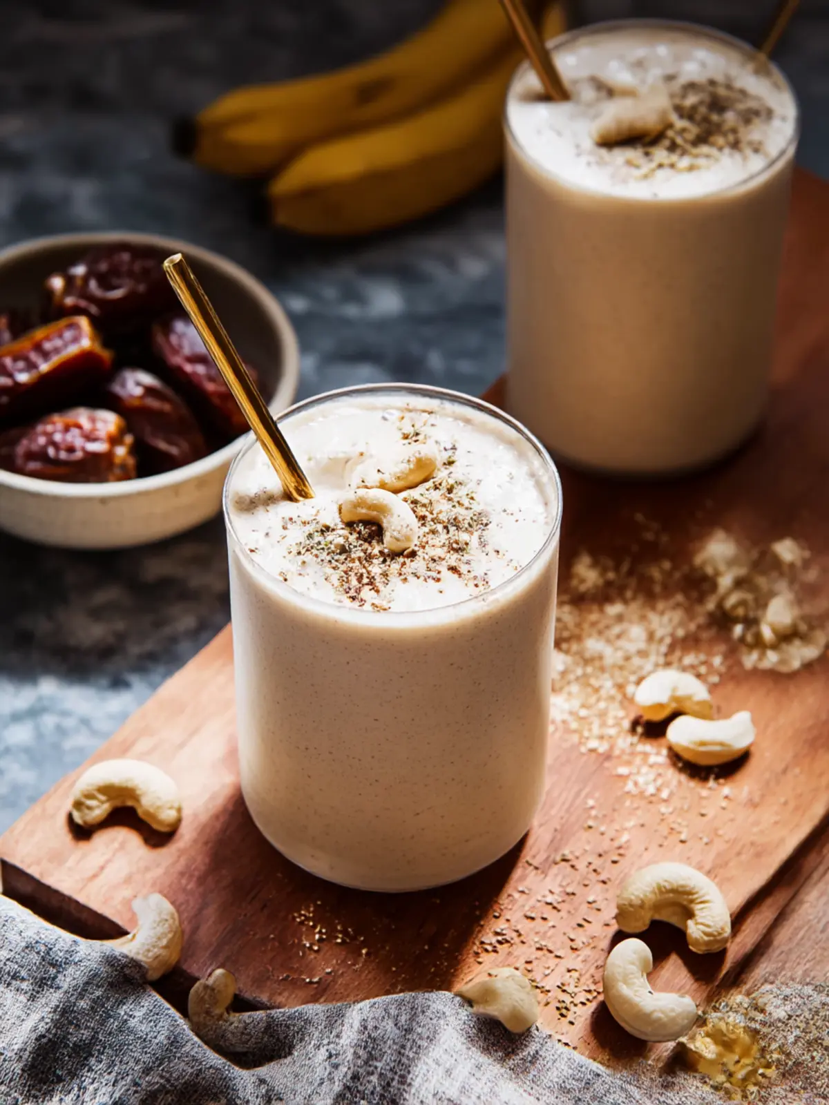 Irresistible Cashew Date Shake for a Creamy Boost Today 4 Cashew Date Shake