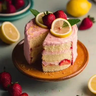 Delicious Strawberry Lemonade Cake for a Refreshing Treat 10 Strawberry Lemonade Cake