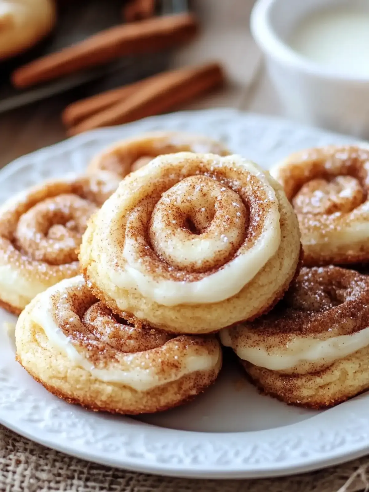Cinnamon Roll Cheesecake Cookies That Will Blow Your Mind 5 Cinnamon Roll Cheesecake Cookies