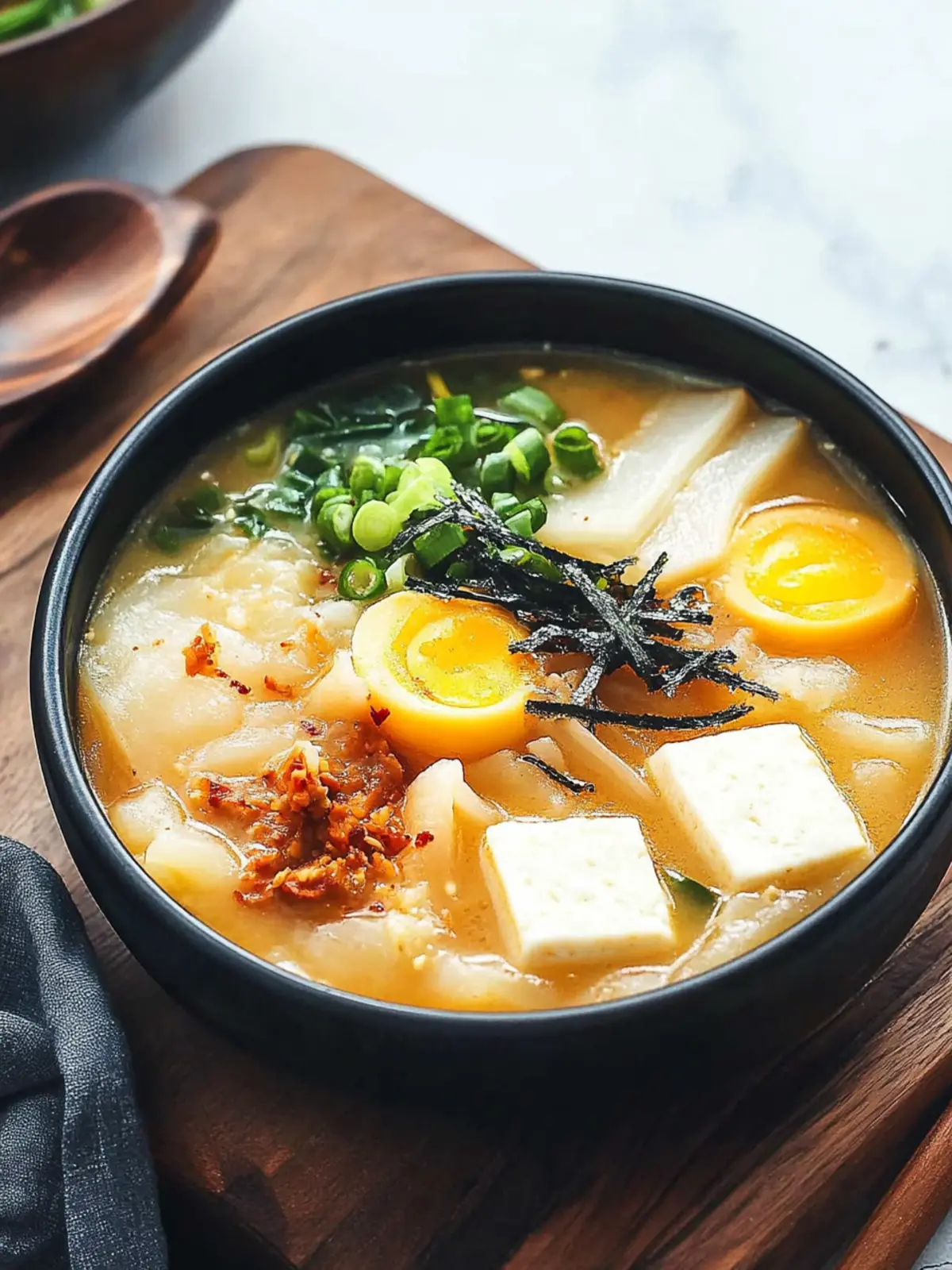 Warm Up with Delicious Korean Rice Cake Soup Recipe 3 Korean Rice Cake Soup