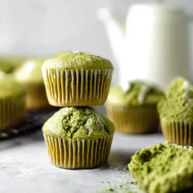 Delicious One Bowl Matcha Muffins for a Quick Breakfast Treat 9 One Bowl Matcha Muffins