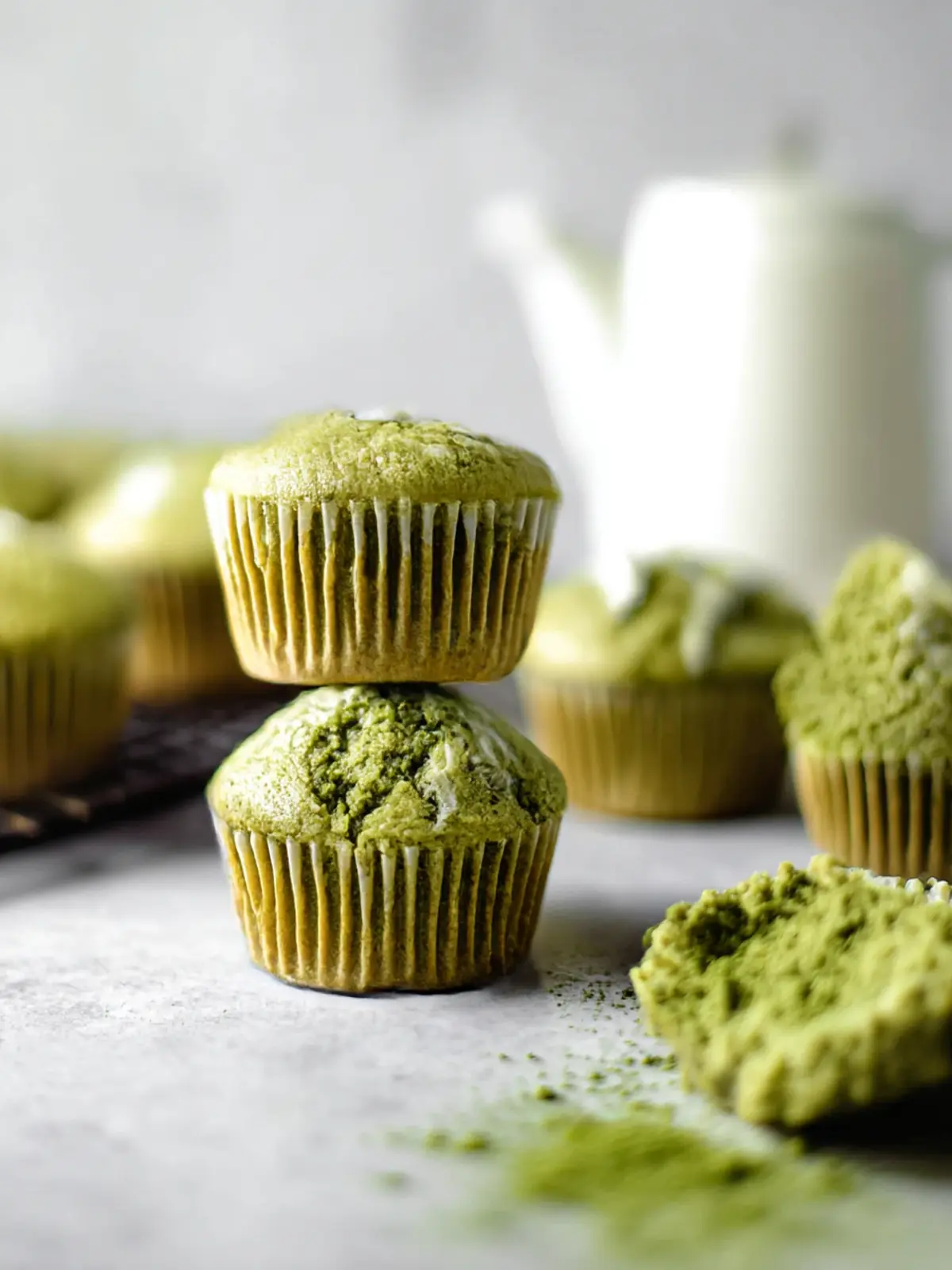 Delicious One Bowl Matcha Muffins for a Quick Breakfast Treat 5 One Bowl Matcha Muffins