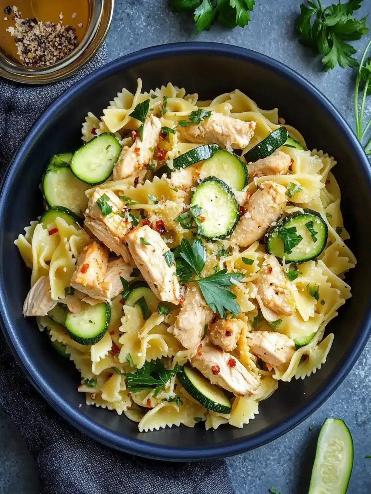 Delicious Chicken Zucchini Pasta in Just 30 Minutes! 2 Chicken Zucchini Pasta