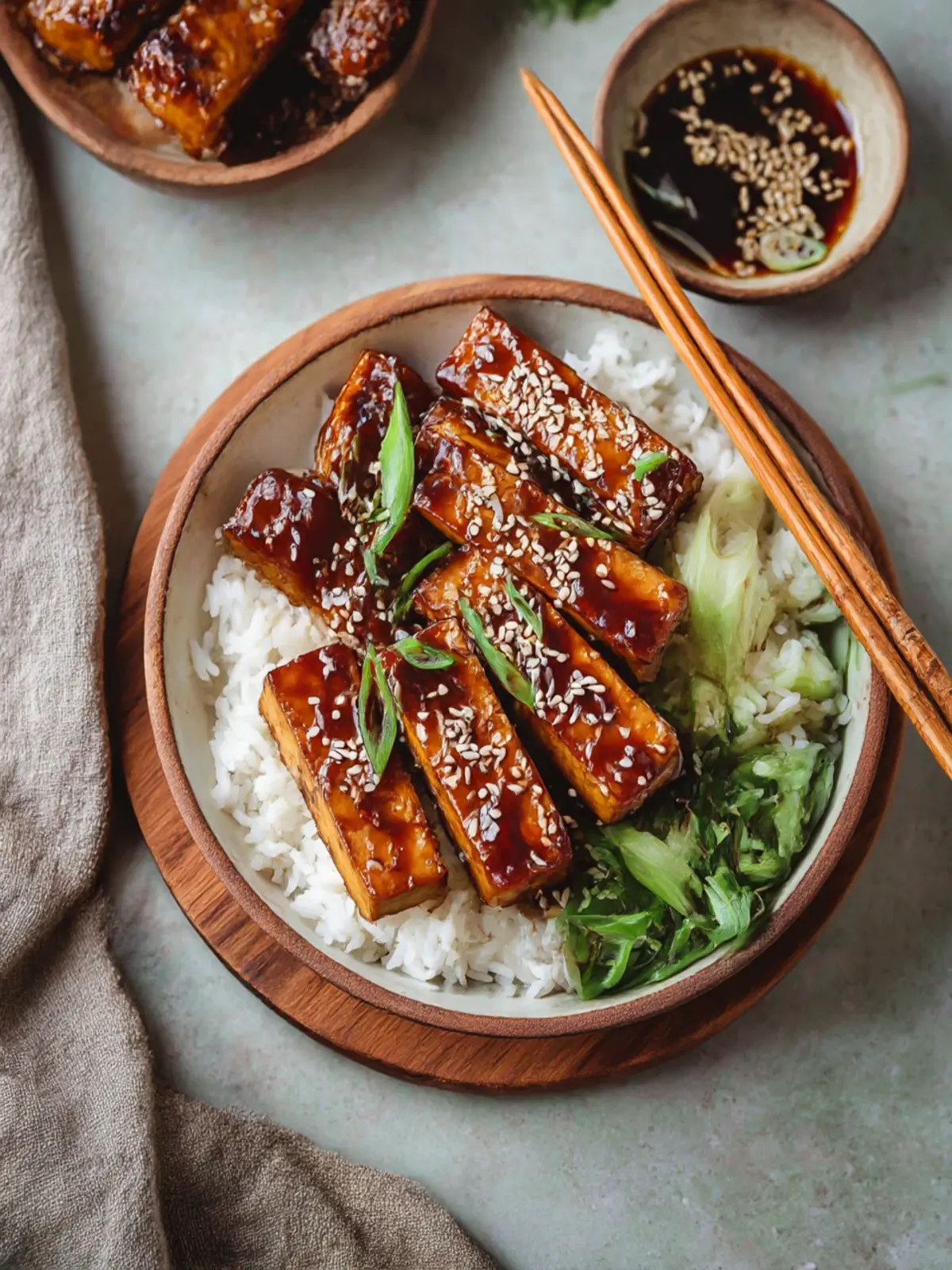 Maple Hoisin Tofu: A Sweet and Savory Vegan Delight 2 Maple Hoisin Tofu