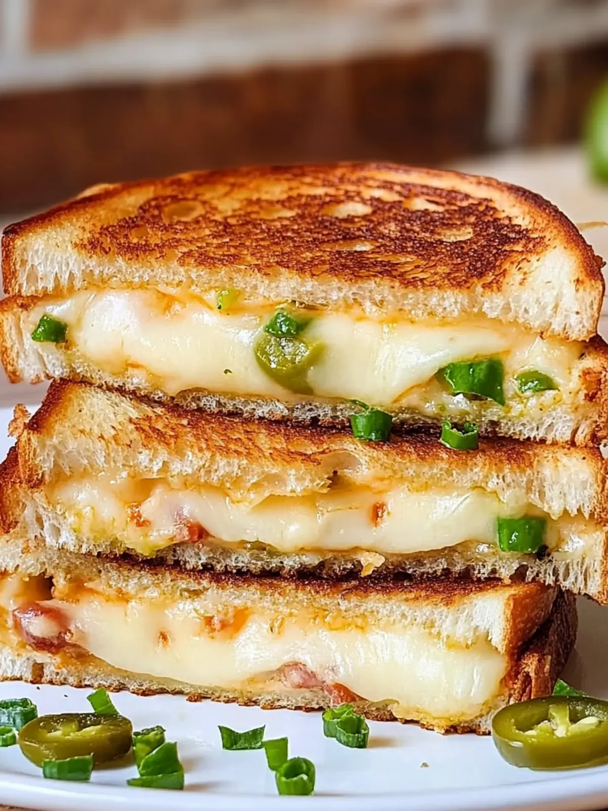 Jalapeno Popper Grilled Cheese: A Spicy Twist on Comfort Food 5 Jalapeno Popper Grilled Cheese