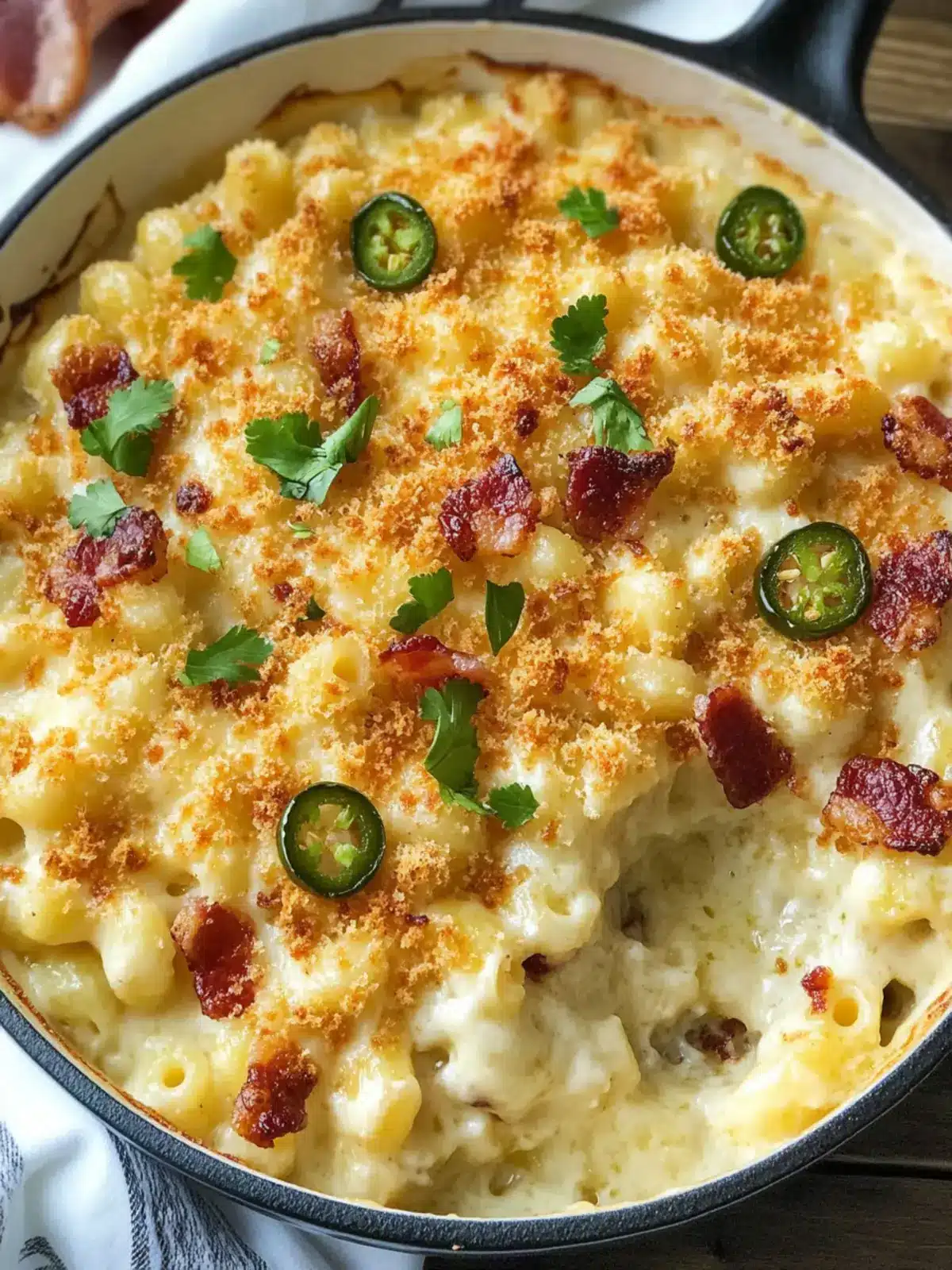 Bacon Jalapeño Mac n' Cheese: A Spicy Comfort Food Delight 4 Bacon Jalapeño Mac n' Cheese