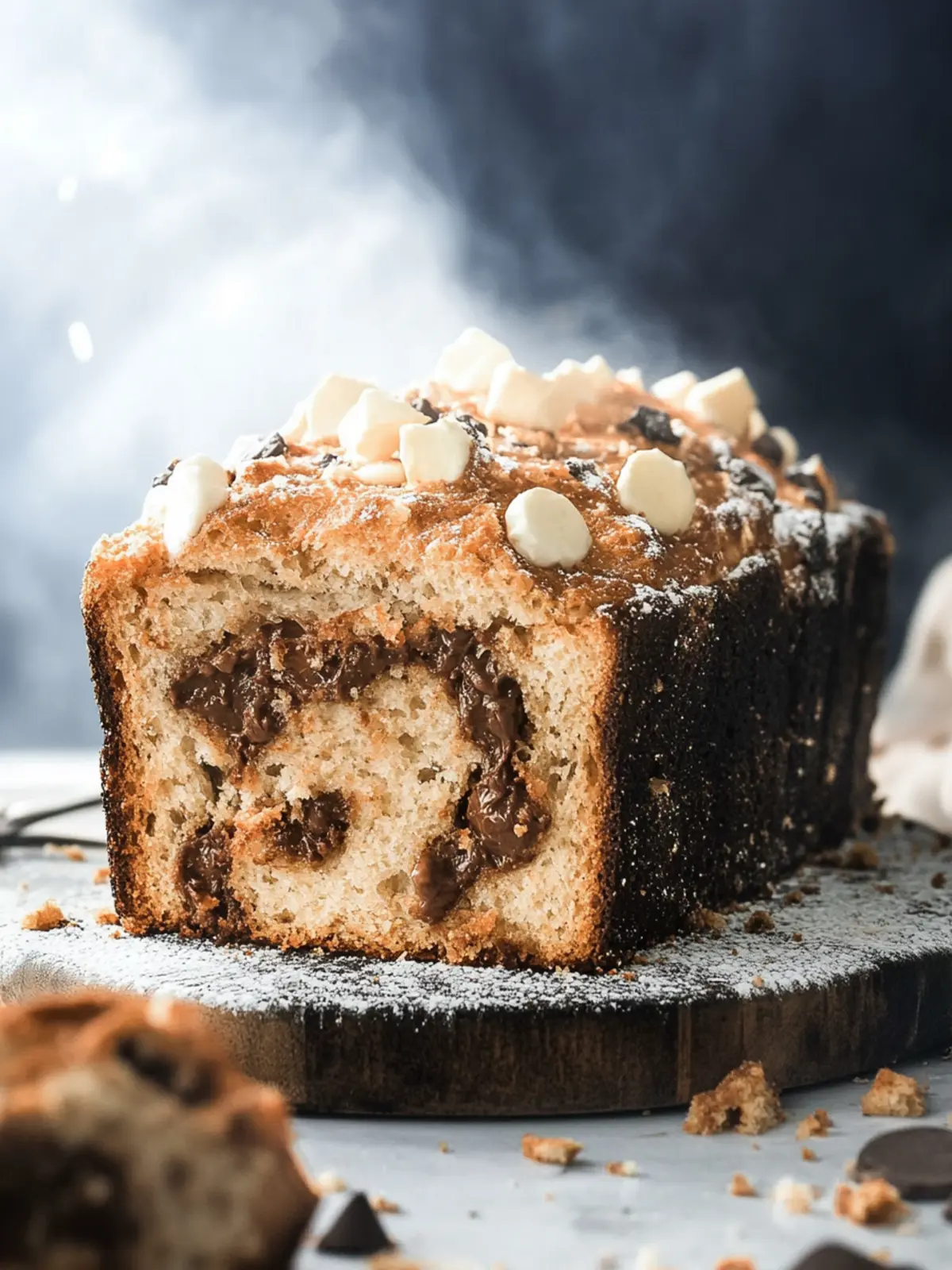 Irresistible S’mores Bread for Your Perfect Cozy Night! 3 S’mores Bread