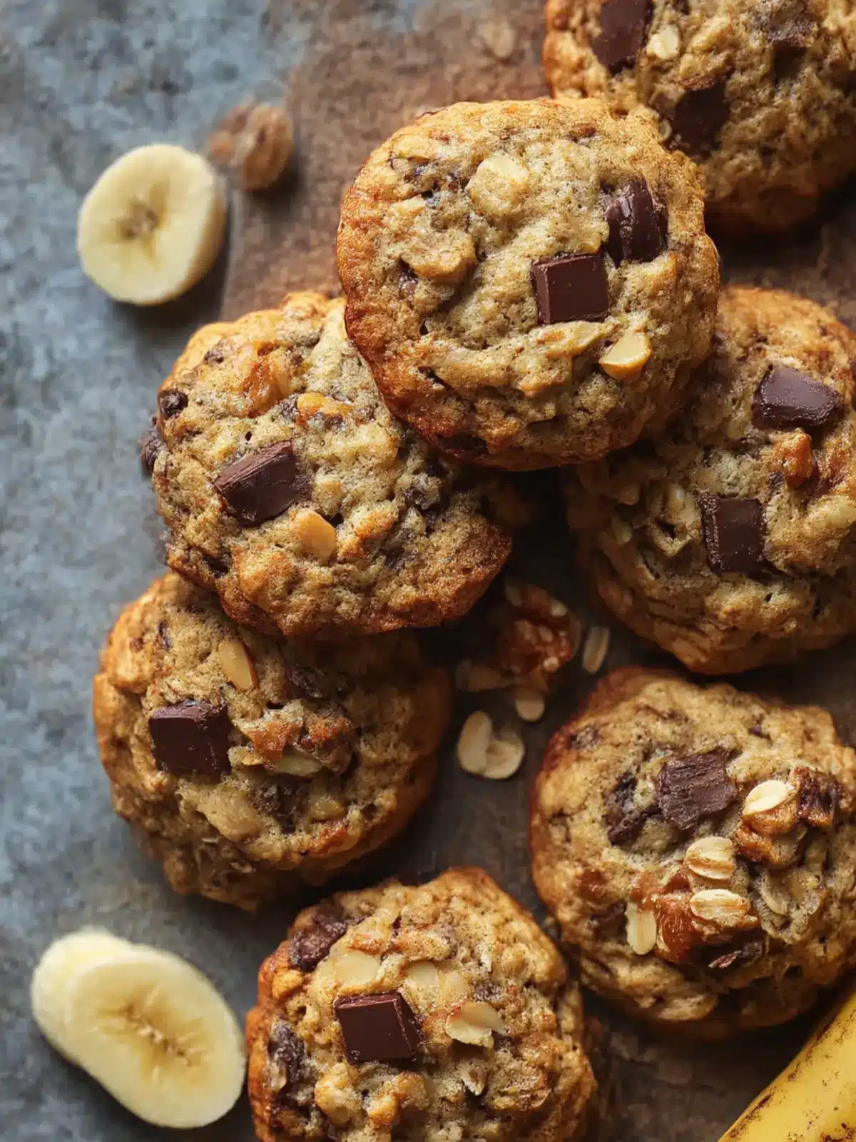 Delicious Chunky Monkey Banana Cookies You’ll Crave Daily 4 Chunky Monkey Banana Cookies