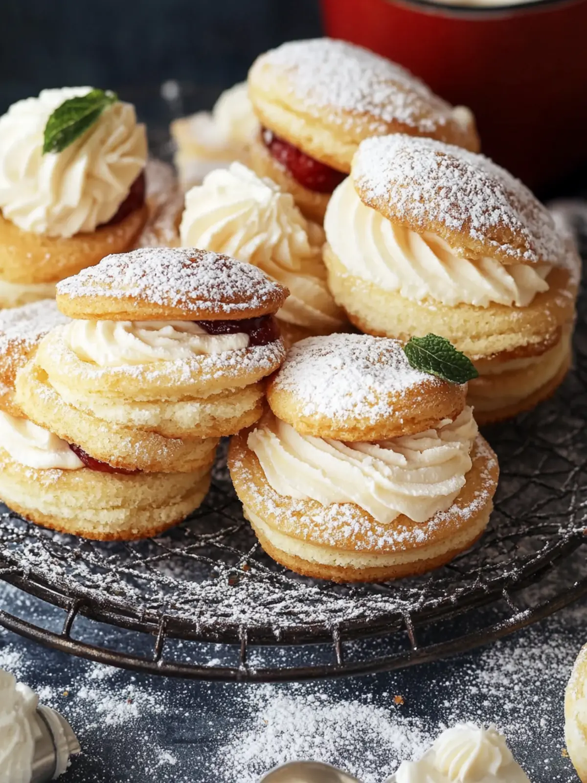 Delicious Vegan Viennese Whirls for a Sweet Treat Break 3 Vegan Viennese Whirls