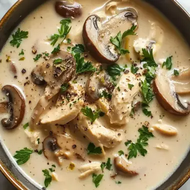 Irresistibly Creamy Mushroom Chicken Soup for Cozy Nights 9 Creamy Mushroom Chicken Soup