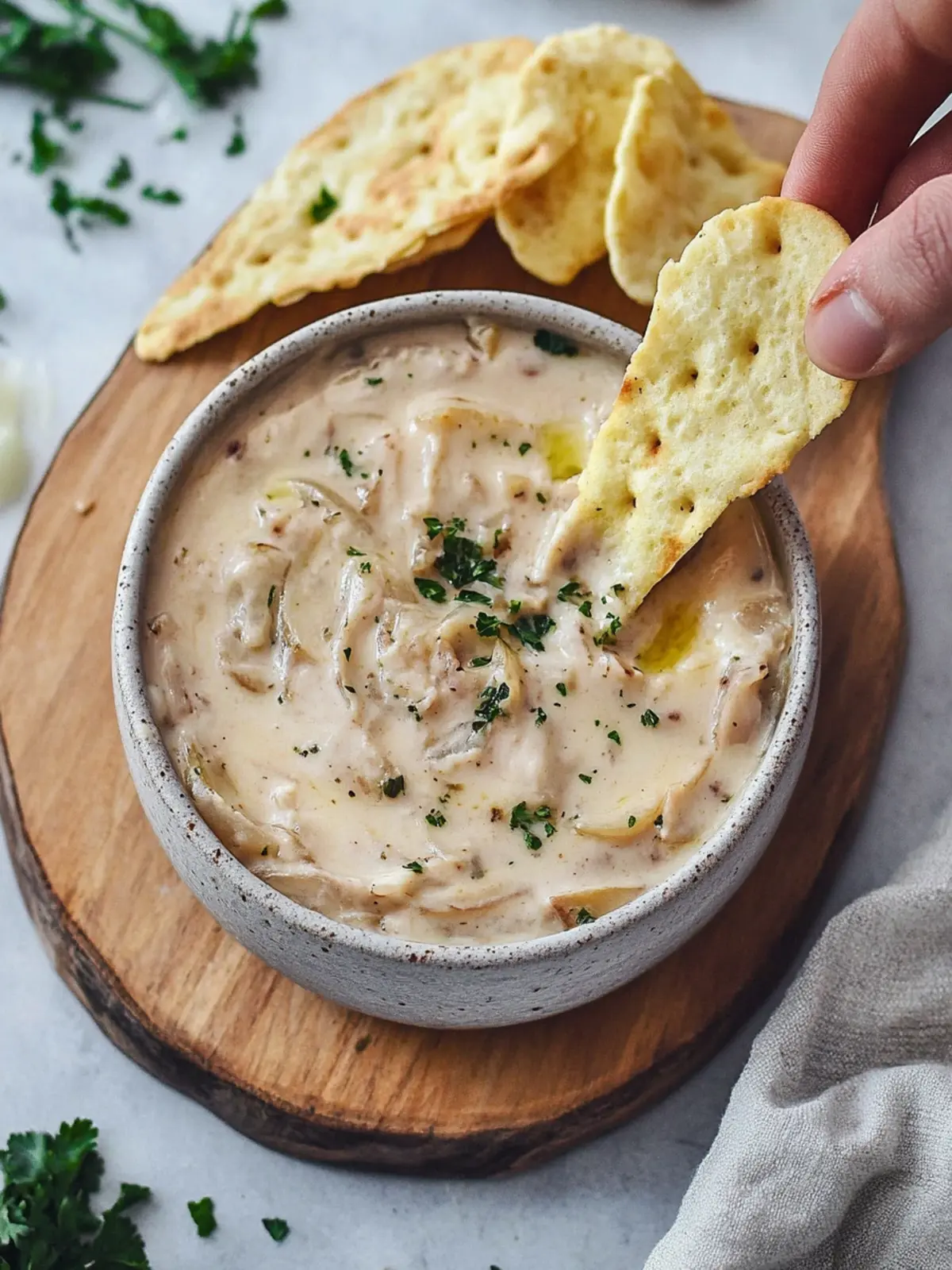 Irresistible Vegan French Onion Dip for Epic Snack Nights 2 Vegan French Onion Dip