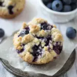 Crumbl Blueberry Muffin Cookies with Streusel Delight 11 Crumbl Blueberry Muffin Cookies with Streusel
