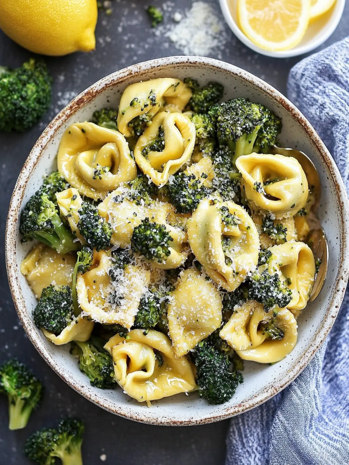 Zesty Lemon Broccoli Tortellini for a Fresh Dinner Twist 4 Lemon Broccoli Tortellini