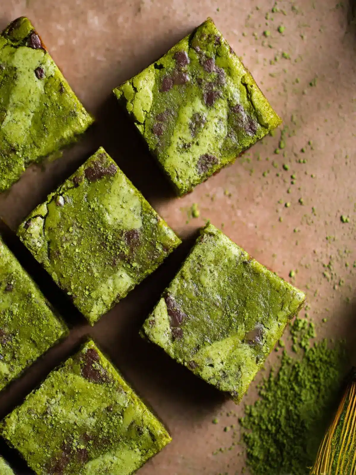 Irresistibly Fudgy Matcha Blondies for Your Sweet Tooth 3 Fudgy Matcha Blondies