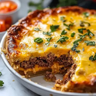 Cheeseburger Pie: Delicious Twist on Comfort Food Bliss 9 Cheeseburger Pie