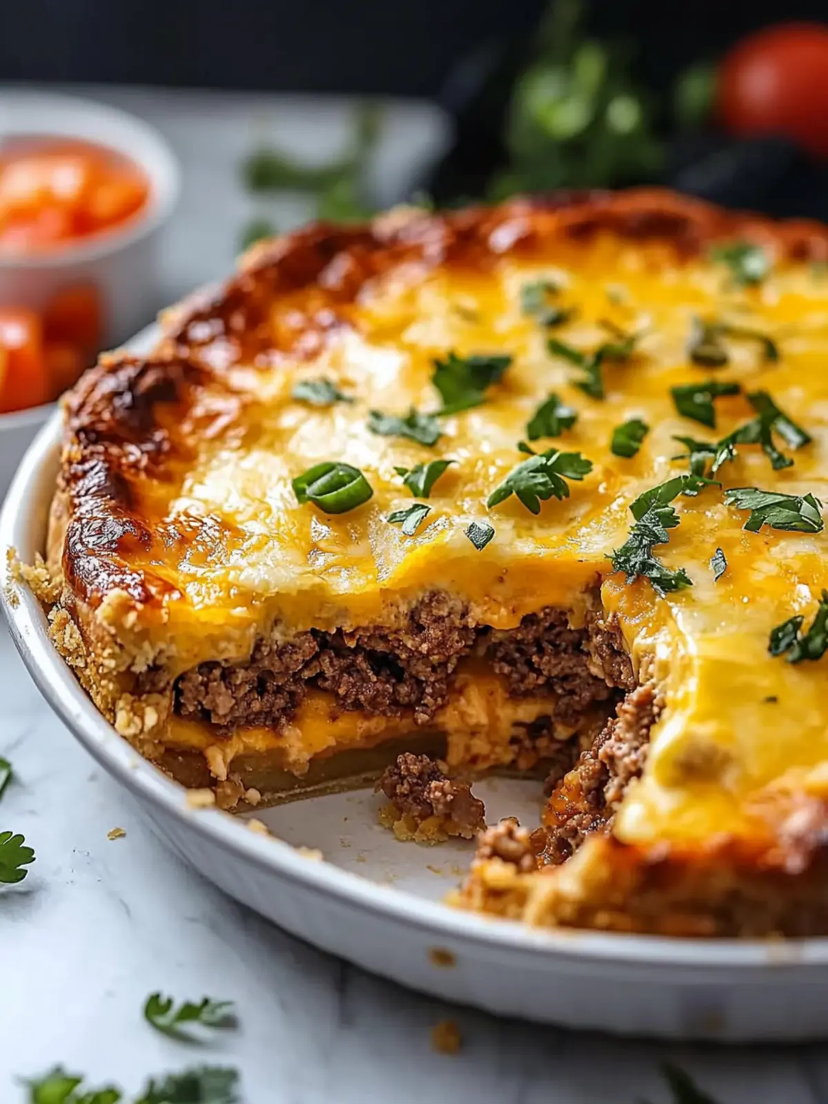 Cheeseburger Pie: Delicious Twist on Comfort Food Bliss 5 Cheeseburger Pie