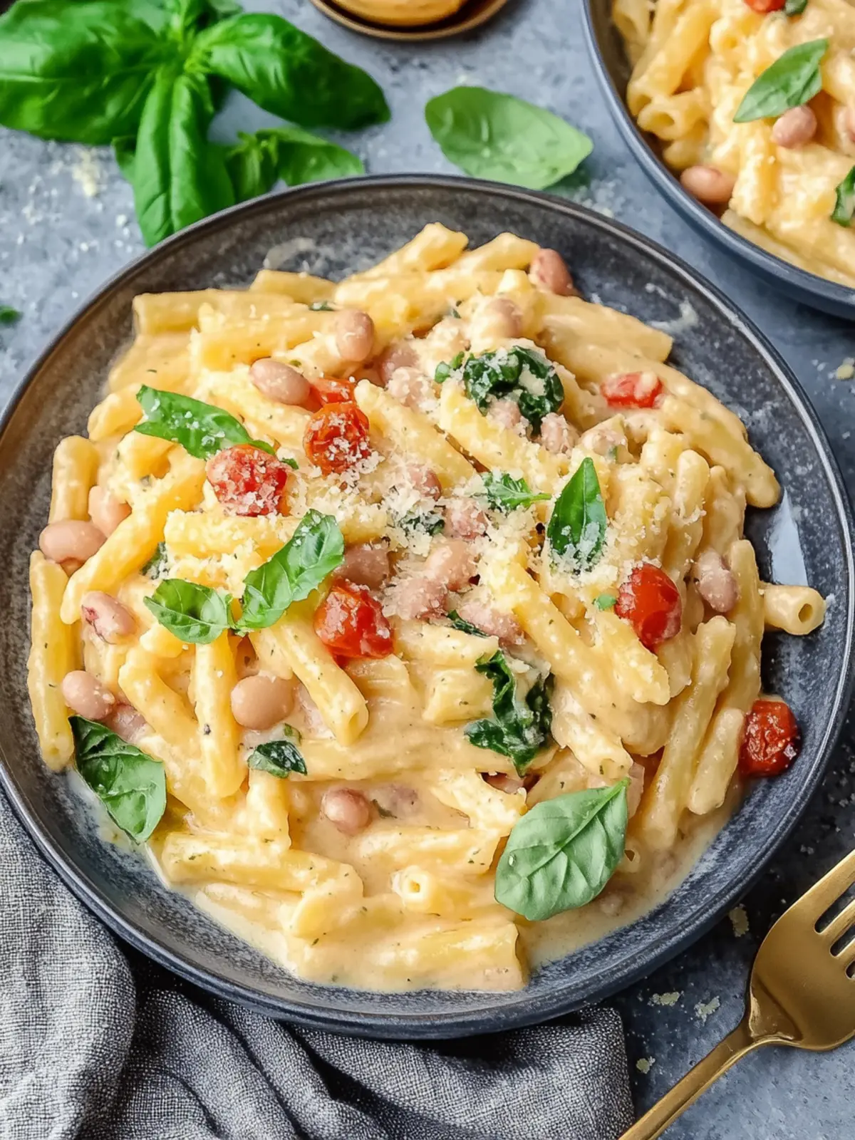 Creamy Vegan White Bean Pasta Sauce for a Cozy Dinner 5 Vegan White Bean Pasta Sauce