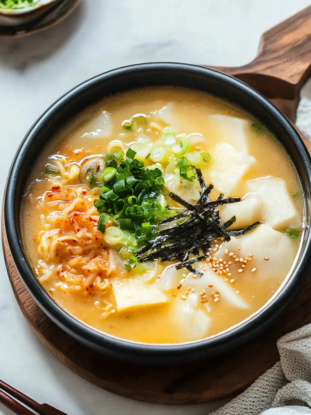Warm Up with Delicious Korean Rice Cake Soup Recipe 5 Korean Rice Cake Soup