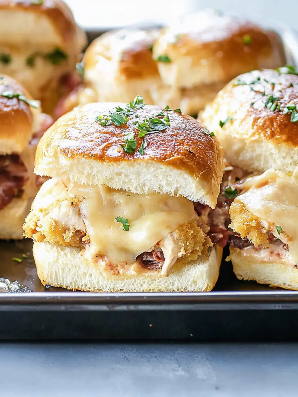 Irresistible Chicken Cordon Bleu Sliders for a Cozy Night In 4 Chicken Cordon Bleu Sliders