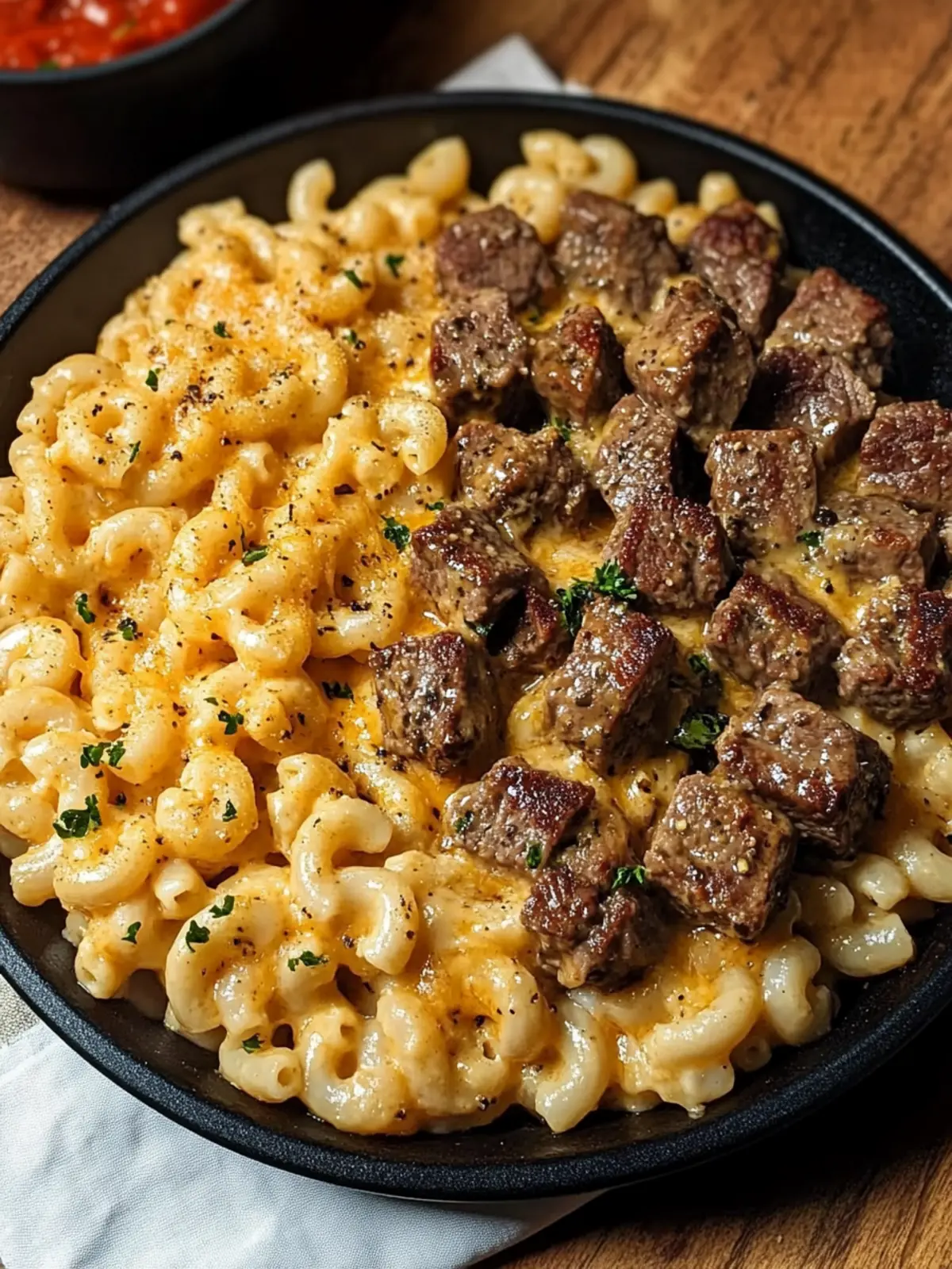 Steak & Pepper Jack Queso Mac: The Ultimate Comfort Bowl 3 Steak & Pepper Jack Queso Mac