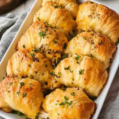 Savor the Comfort of Cheesy Chicken Crescent Rolls Tonight 10 Cheesy Chicken Crescent Rolls