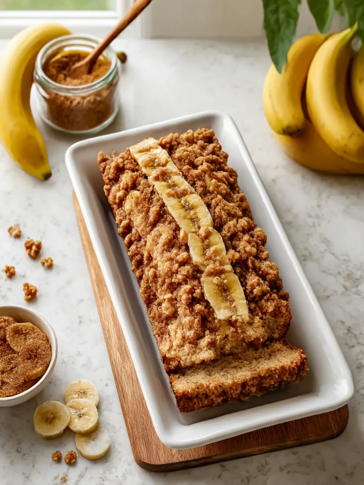 Irresistible Cinnamon Streusel Baked Banana Delight 3 Cinnamon Streusel Baked Banana