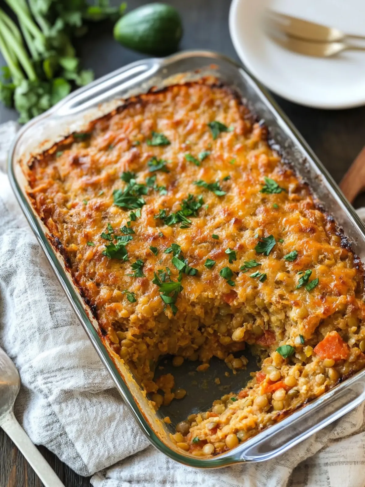 Delicious Veggie Lentil Bake That's Comfort Food Perfection 2 Veggie Lentil Bake