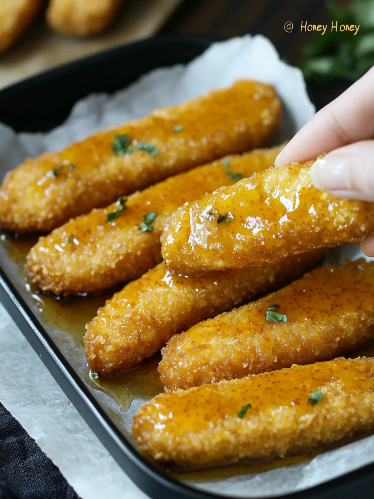 Crispy Baked Honey Mustard Tofu Tenders You’ll Love 4 Baked “Honey” Mustard Tofu Tenders