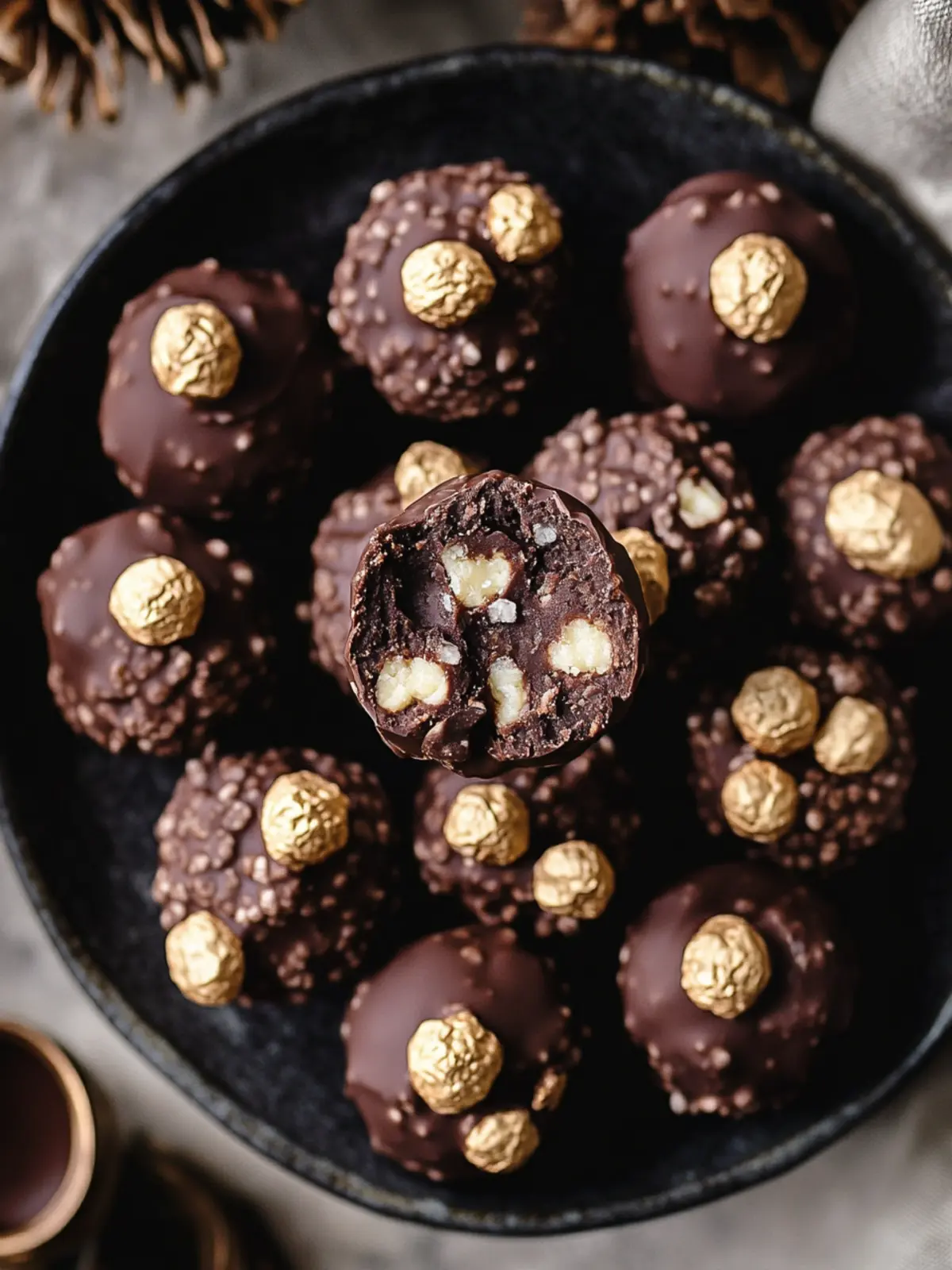Irresistible Vegan Ferrero Rocher You Can Make at Home 3 Vegan Ferrero Rocher