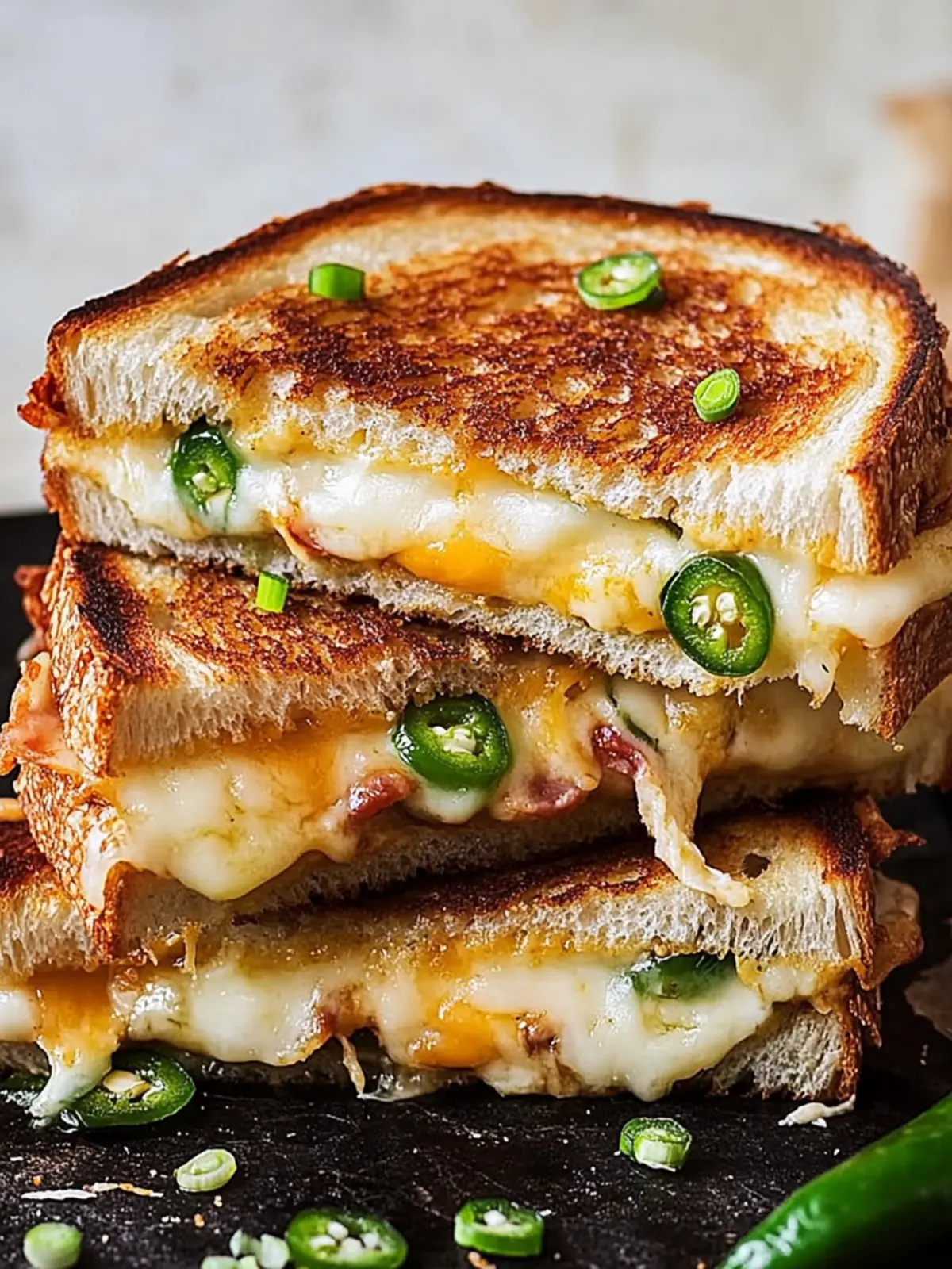 Jalapeno Popper Grilled Cheese: A Spicy Twist on Comfort Food 3 Jalapeno Popper Grilled Cheese