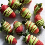 Sweeten Your Day with Matcha-Covered Strawberries Treats 12 Matcha-Covered Strawberries