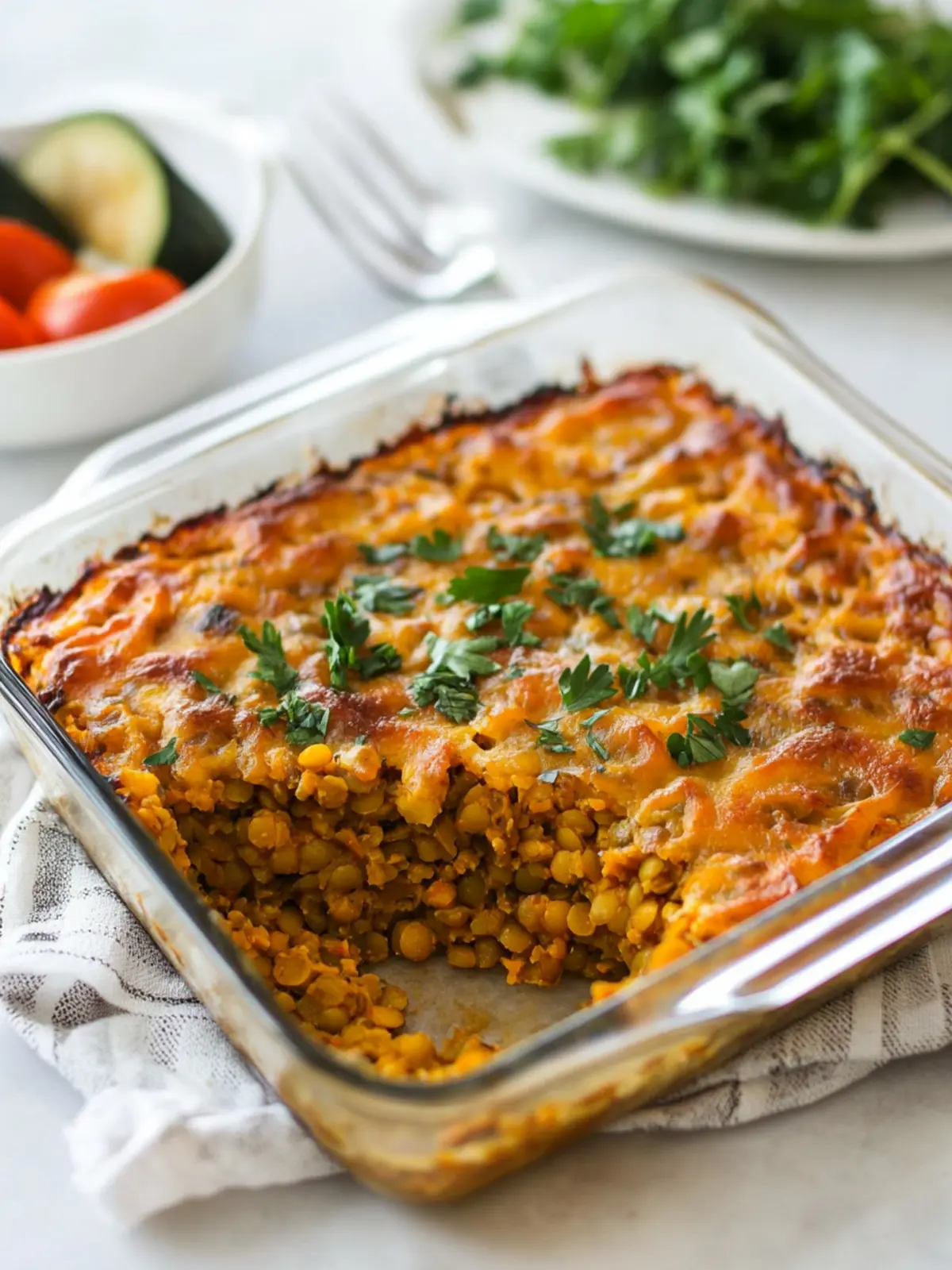 Delicious Veggie Lentil Bake That's Comfort Food Perfection 4 Veggie Lentil Bake
