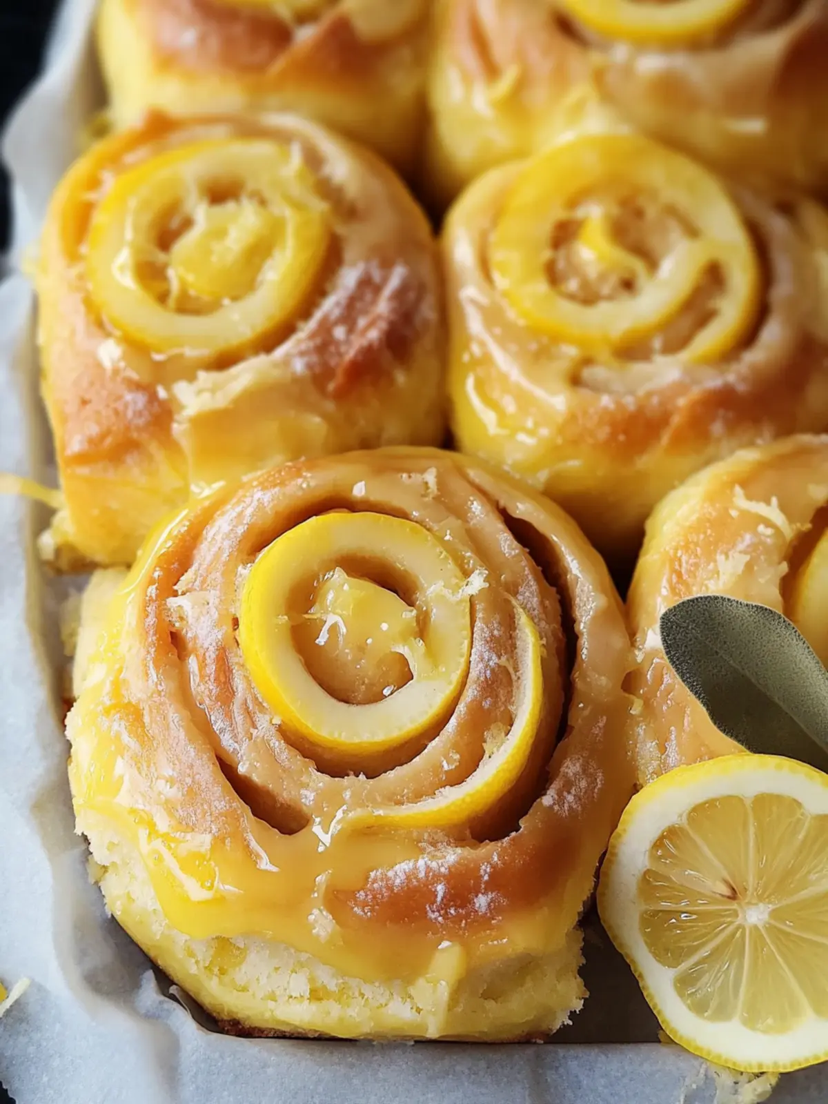 Delicious Vegan Lemon Sweet Rolls for a Sunny Day Treat 5 Vegan Lemon Sweet Rolls