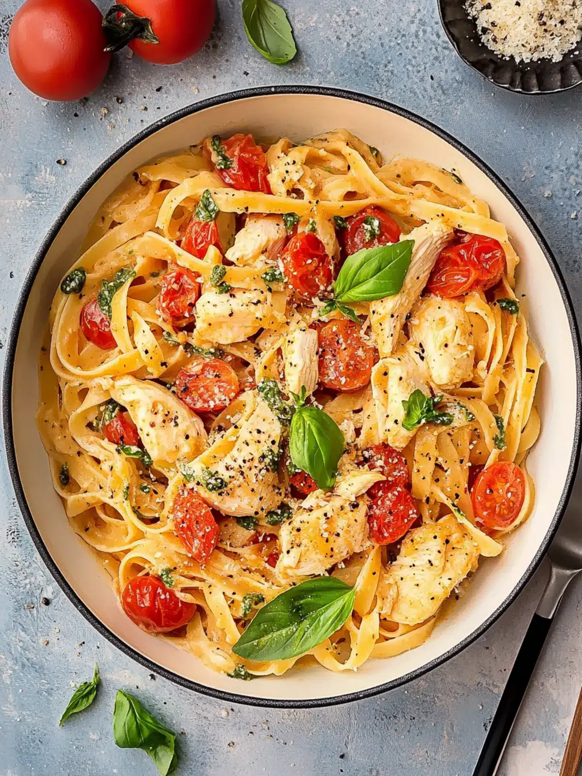 Creamy Chicken and Tomato Pasta That Wins Every Dinner 5 Chicken and Tomato Pasta
