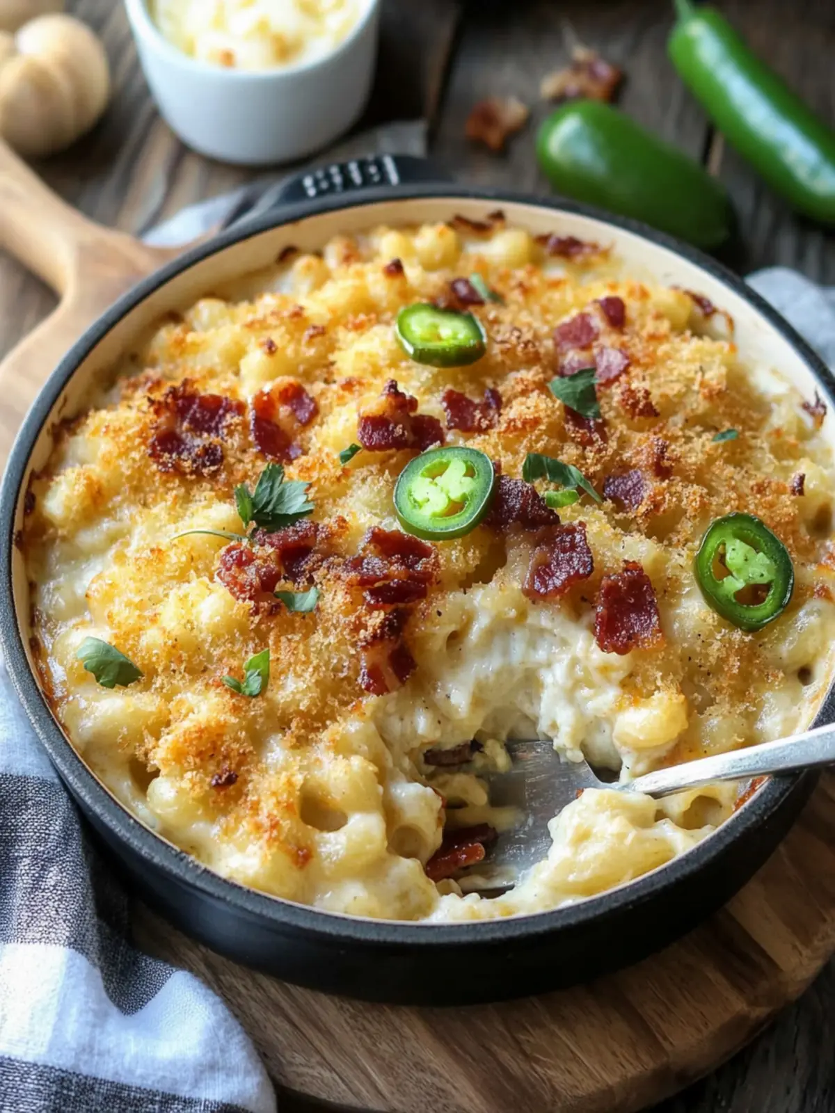 Bacon Jalapeño Mac n' Cheese: A Spicy Comfort Food Delight 5 Bacon Jalapeño Mac n' Cheese