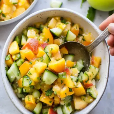 Fresh Peach Cucumber Salsa: Your Summer Flavor Boost! 10 Peach Cucumber Salsa