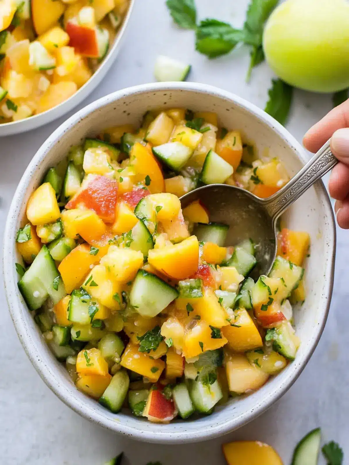 Fresh Peach Cucumber Salsa: Your Summer Flavor Boost! 5 Peach Cucumber Salsa